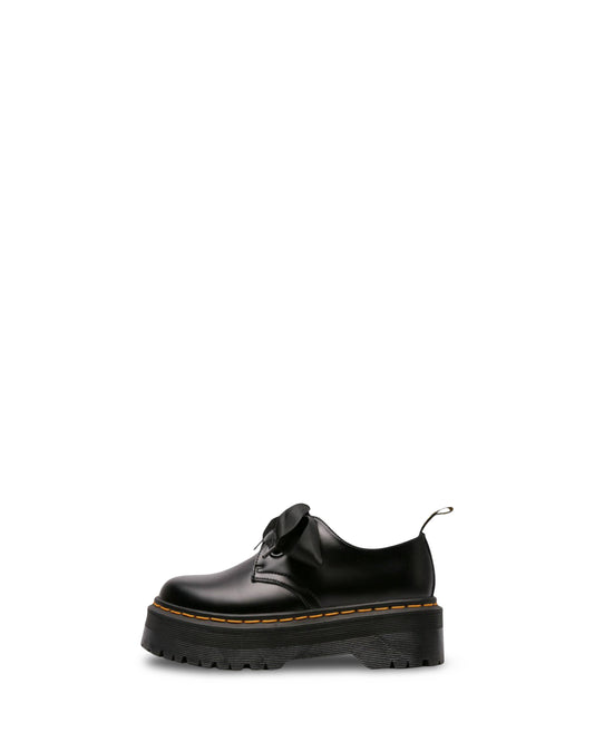 Women's Platform Ribbon Leather Shoes