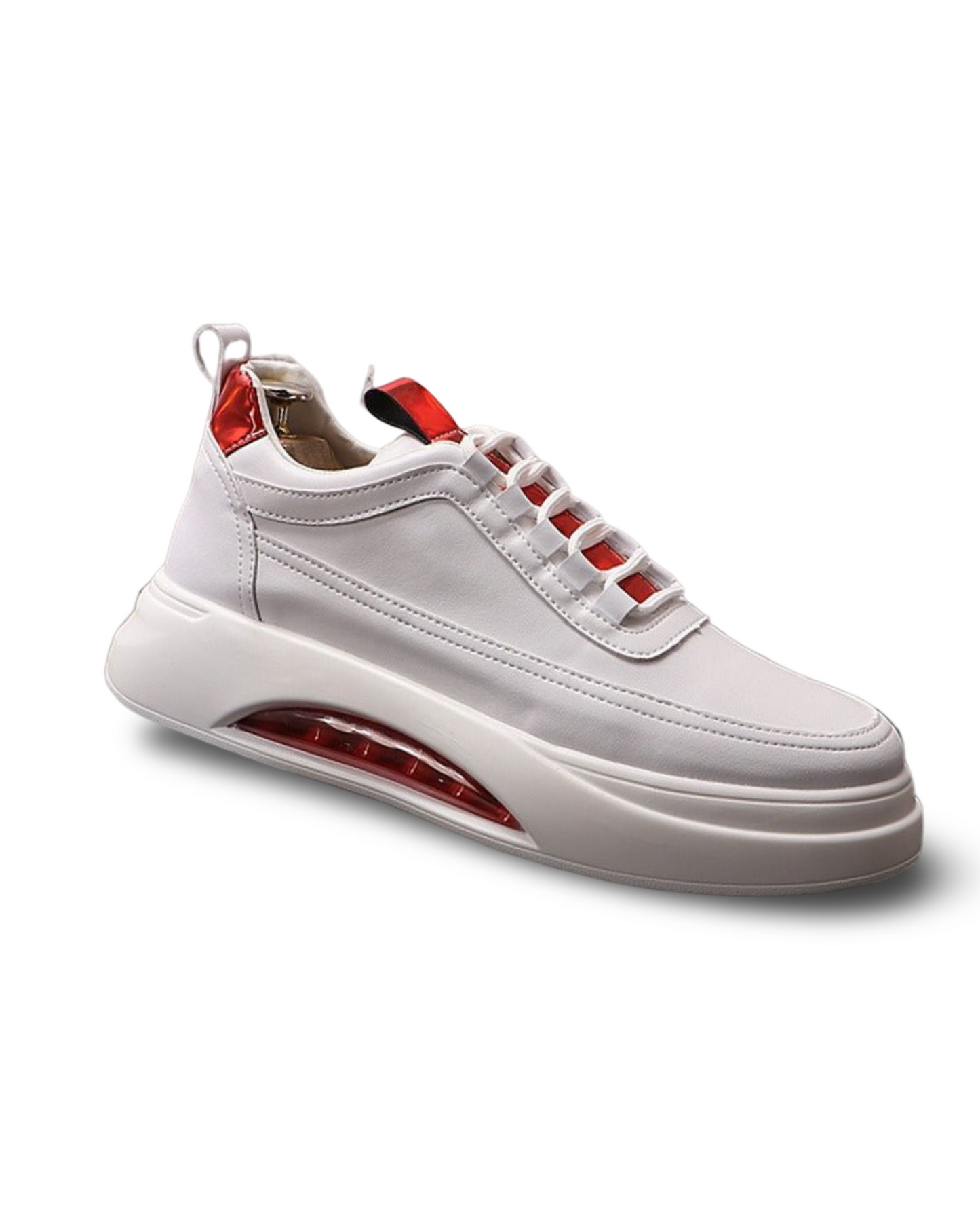 Fashion Trendy Men's Casual Shoes With White Thick Sole
