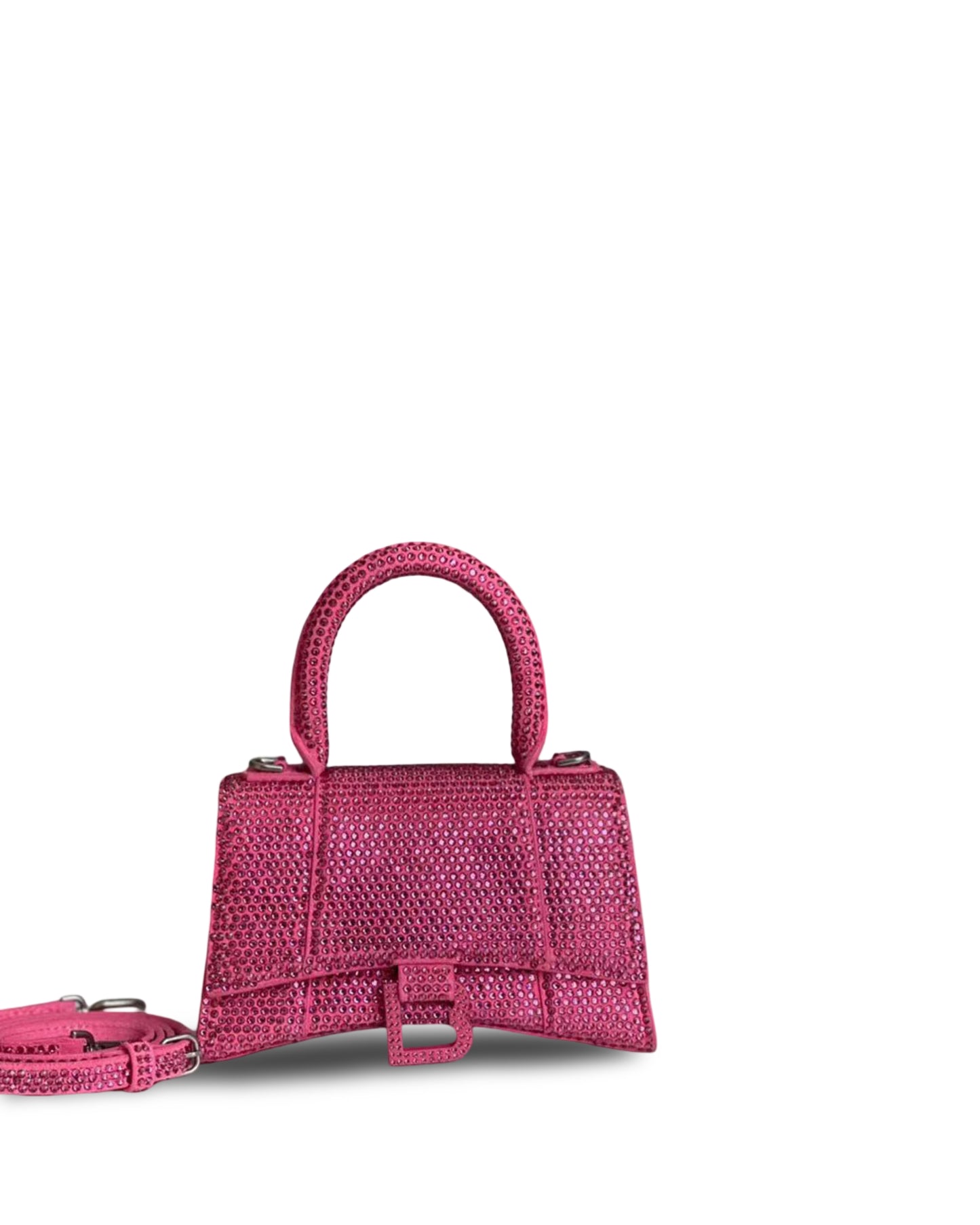 Pure Hand Heavy Work Full Diamond  Lingbling Hourglass Bag