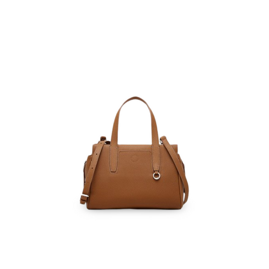 Compact Structured Tote with Dual Carry Straps
