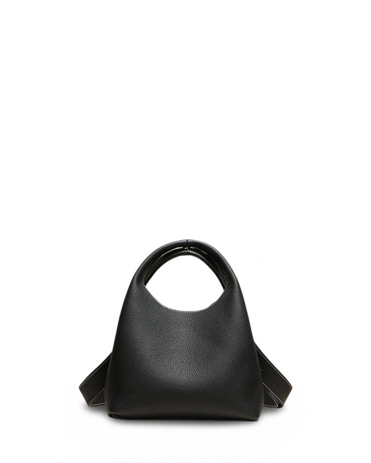 Women's Fashionable Temperament Top Layer Cowhide Leather Crossbody Bag