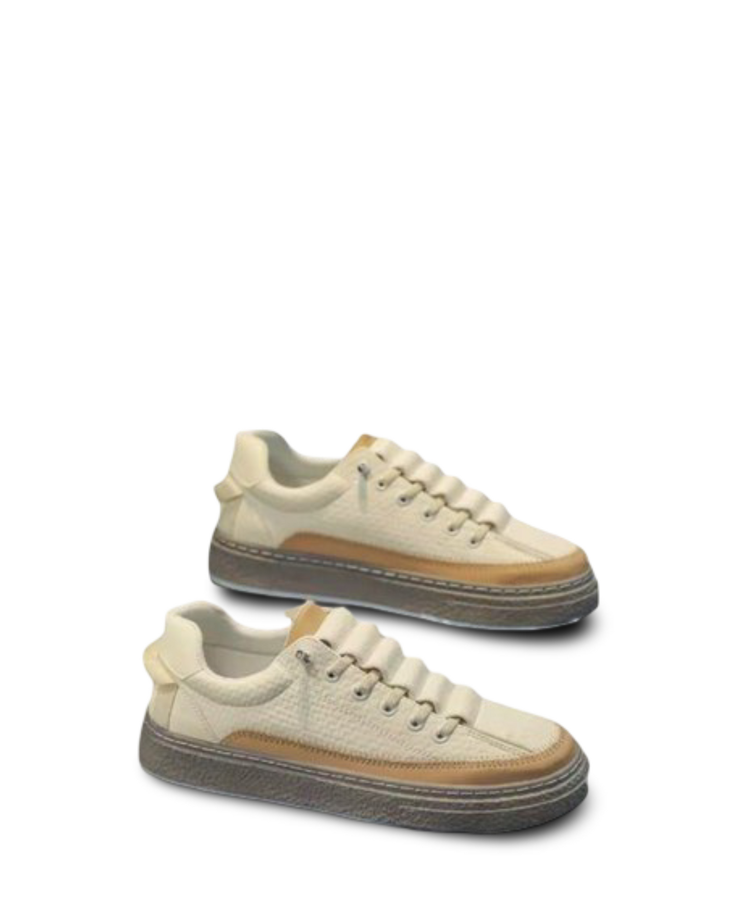 All-matching Leather Skateboard Platform Casual Sports Popular Shoes