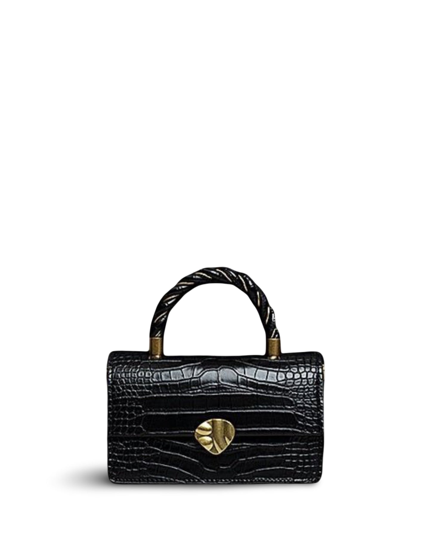 High Quality Hardware Grain Leather Genuine Vintage Handbag