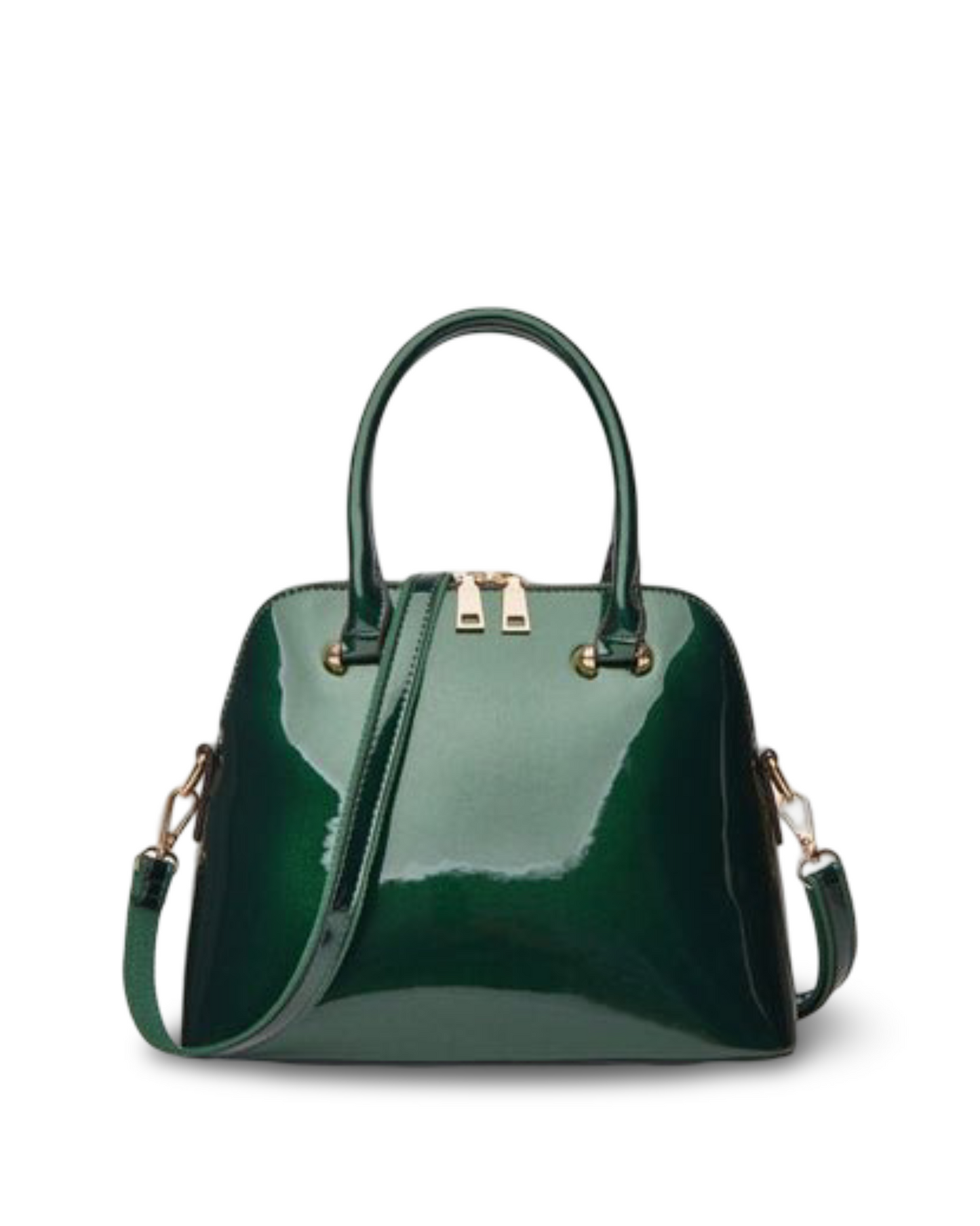 Women's Shiny Tote Shoulder Messenger Bag