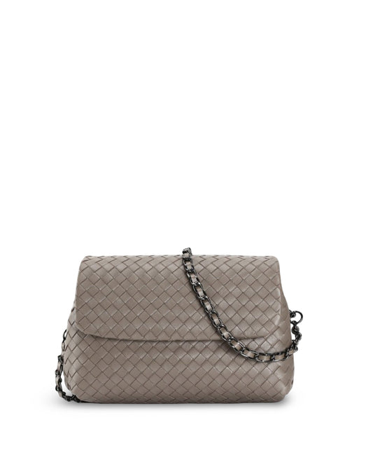 Woven crossbody small bag