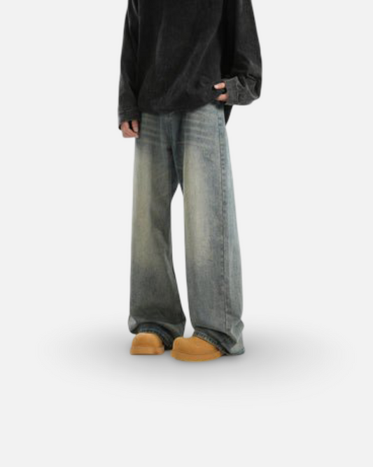 Retro Loose Pants For Men Spring And Autumn