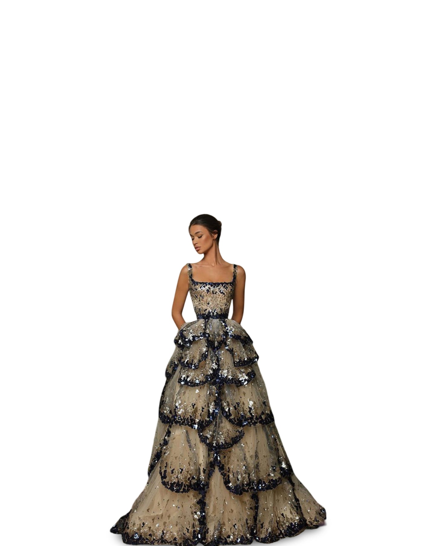 Women's High-end Luxury Puffy Dress Skirt