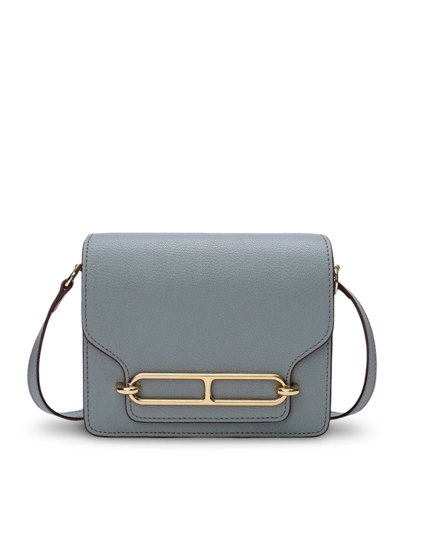 Genuine Leather Tofu Bag Trendy High-end Crossbody