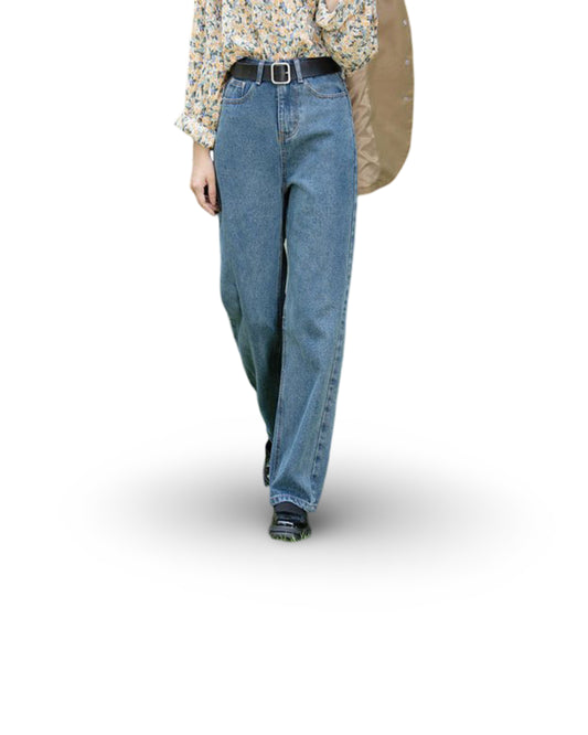 Wide-leg pants straight-leg pants