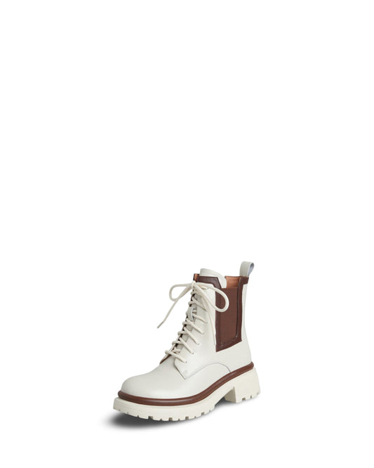 Mid Heel Single Boots Round Toe Colorblock