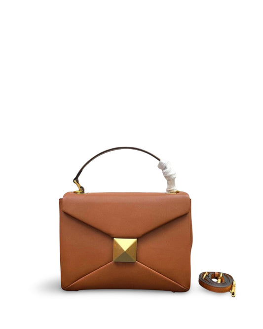 Women's Fashion Veil Portable Retro Brass Metal Shoulder Bag