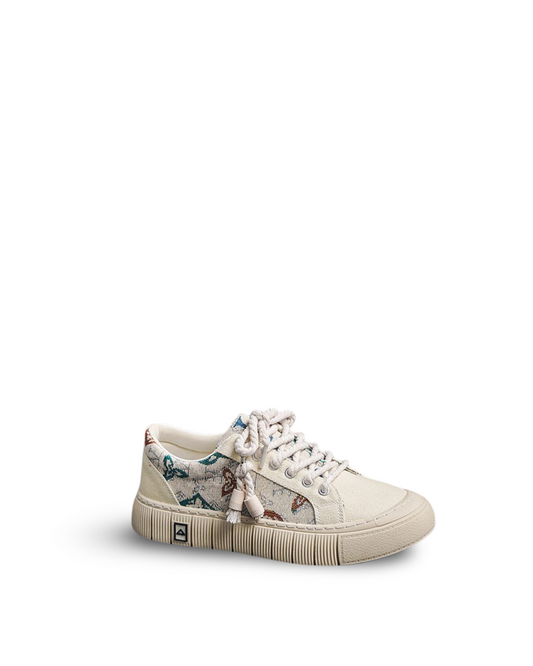 Trendy Wild Four Seasons Canvas Sneakers