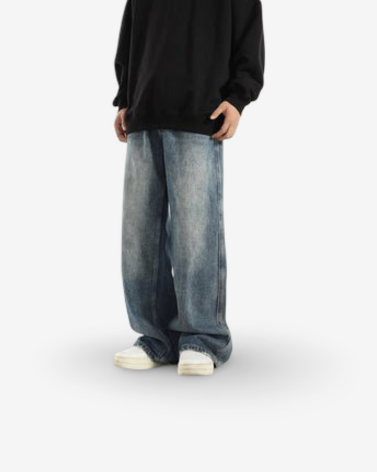 American-style Retro  Skinny Jeans For Men