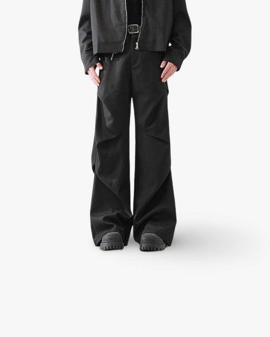 Fashionable Three-dimensional Pleated Casual Pants For Men