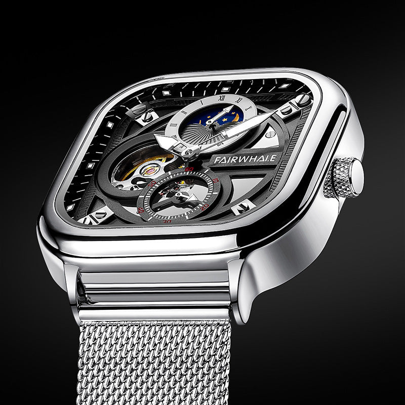 Star Three-eye Automatic Mechanical Watch