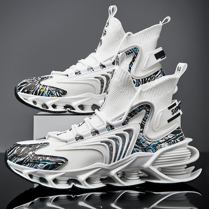 Flying Woven Large Size Mesh Men's and women's Shoes