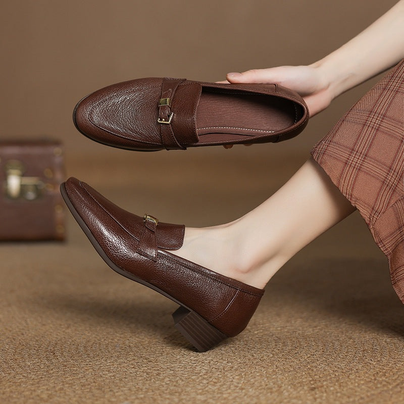 Structured Leather Loafer — Built for Daily Authority, Not Occasional Style