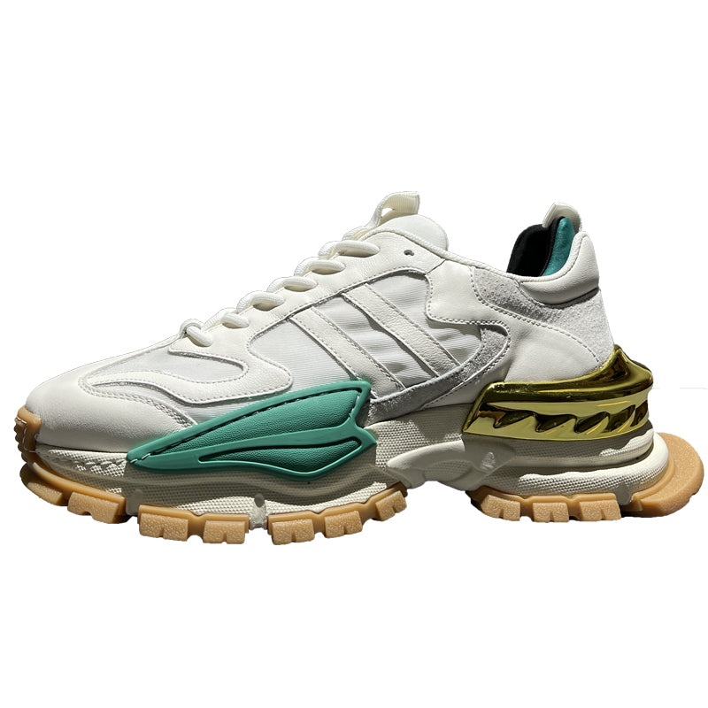 Structured Cushion Sneaker with Dual-Support Midsole and Heel Frame