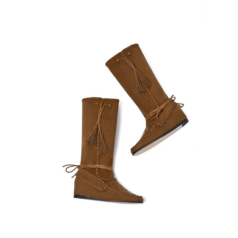 Slimming Sense Of Relaxation Western Cowboy Boot