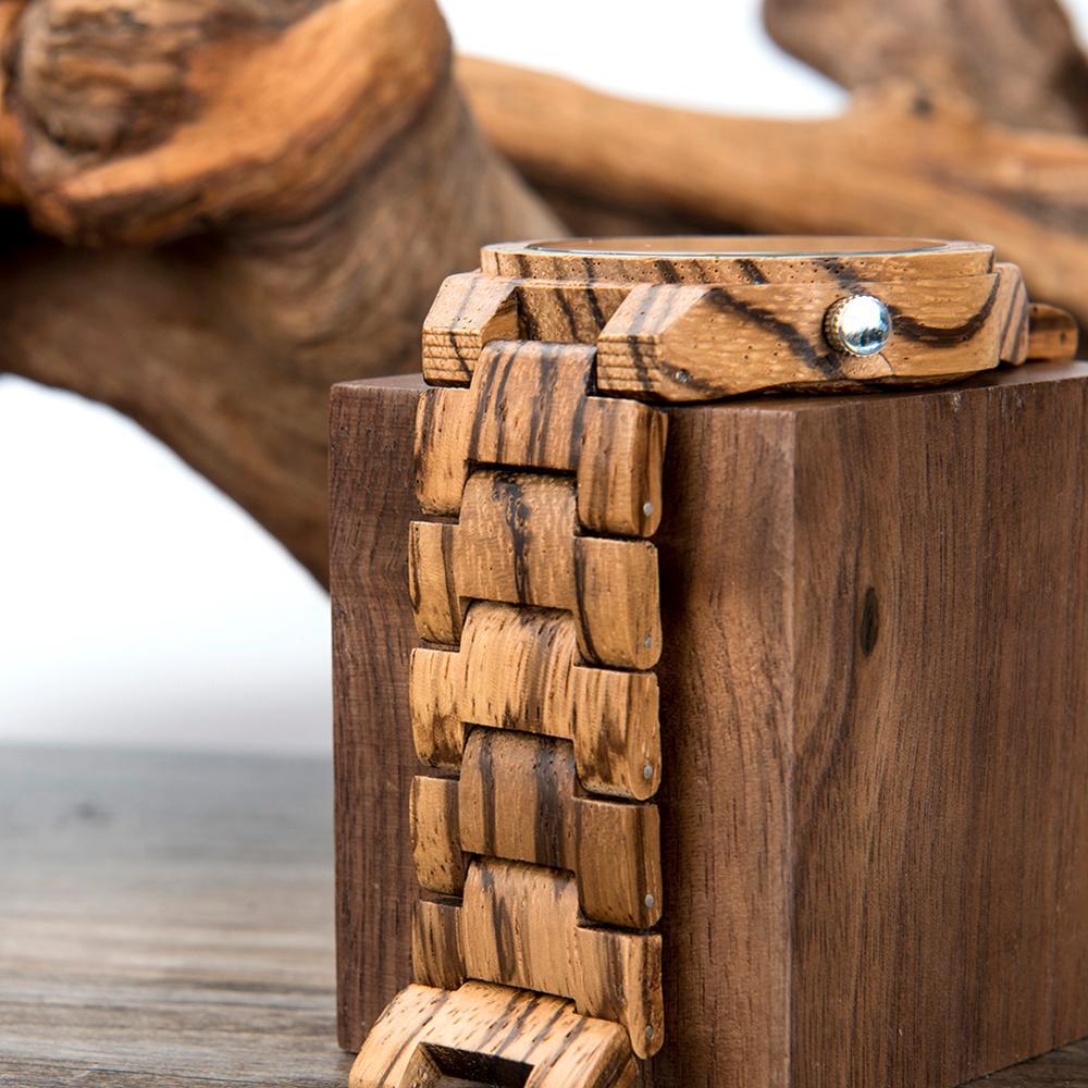 Fashion Retro Craft Quartz Wooden Watch