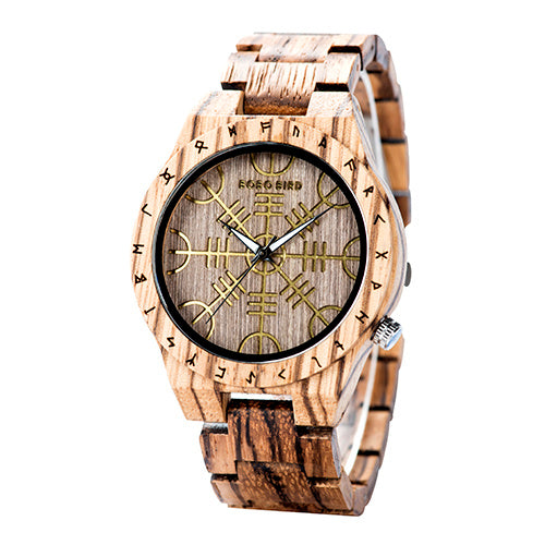 Fashion Retro Craft Quartz Wooden Watch