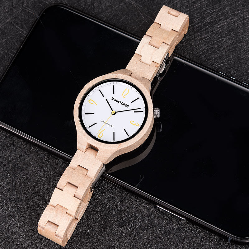 Wooden Quartz Watch