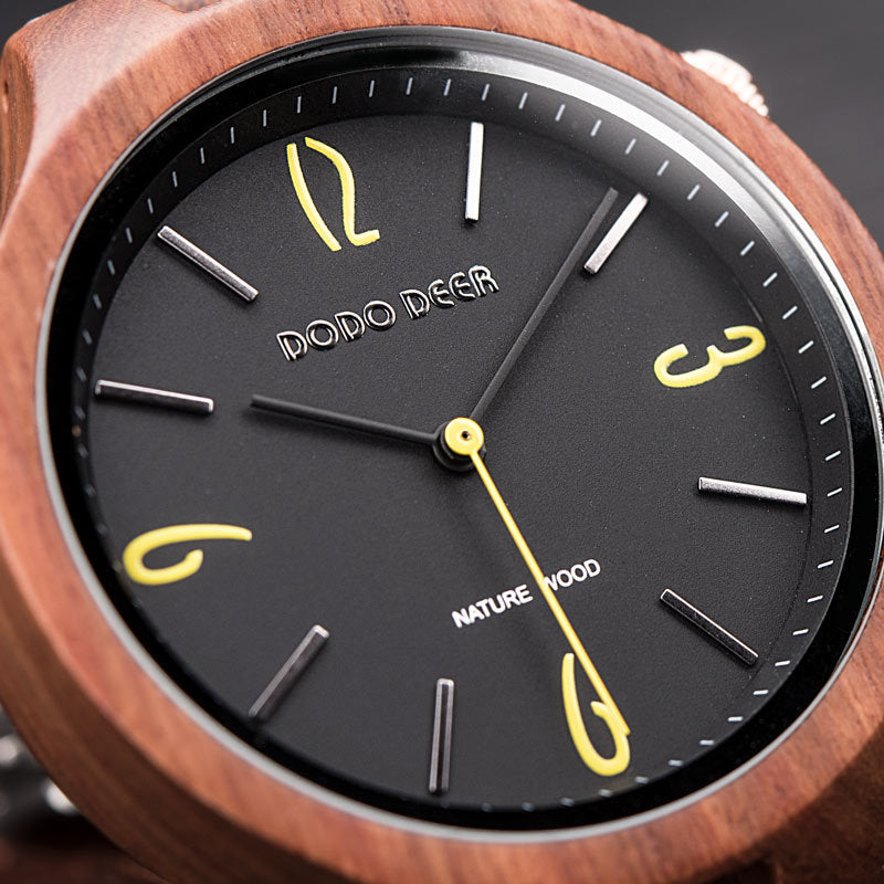 Wooden Quartz Watch