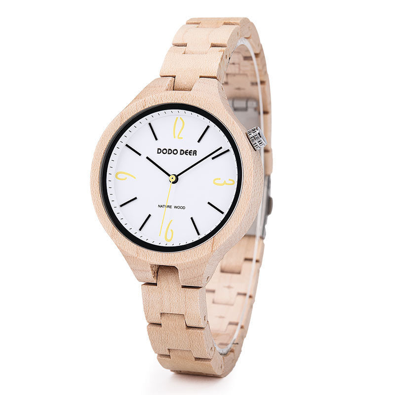 Wooden Quartz Watch