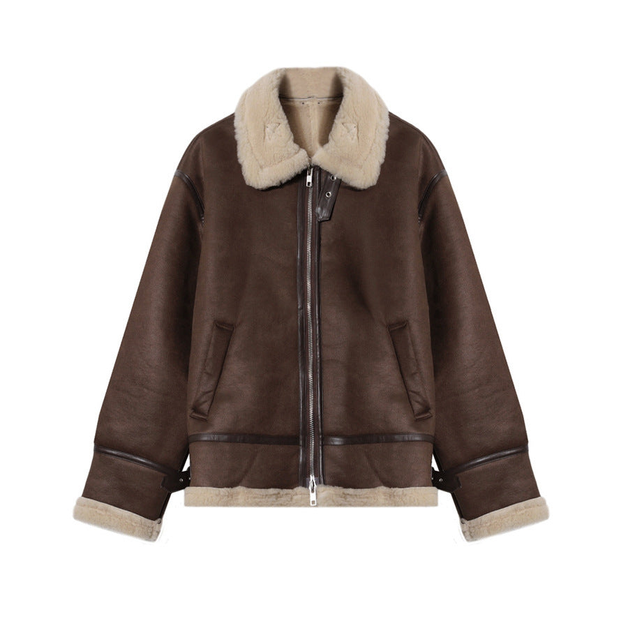 Men's Winter Loose And Warm Stand Collar Cotton-padded Coat