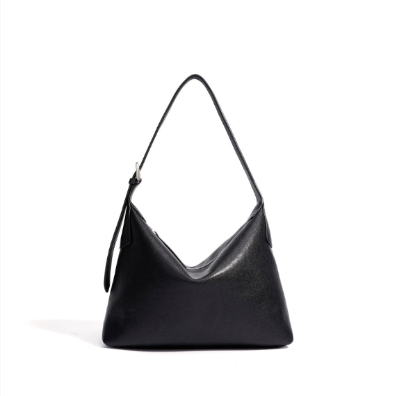Retro Genuine Leather Dumpling Bag –