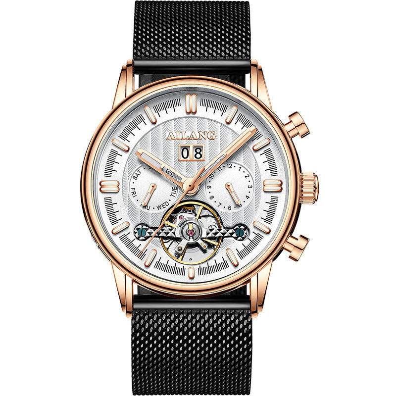 Tourbillon Multi-function Automatic Mechanical Watch