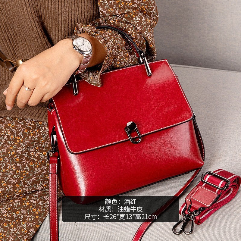 New Cowhide High-end And Fashionable Handbag For Women
