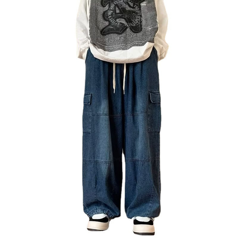 Straight Jeans Men's Spring New Korean Style