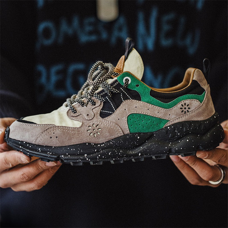 Everyday Terrain Sneaker – Natural Suede & Canvas Build