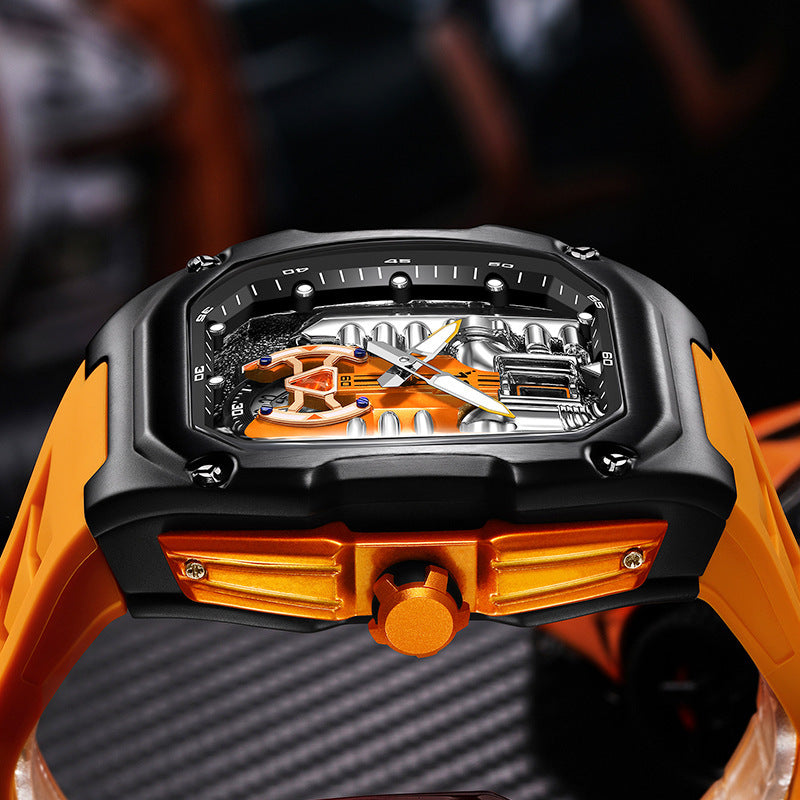 Three-dimensional Hollow Quartz Transparent Bottom