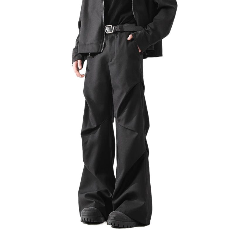 Fashionable Three-dimensional Pleated Casual Pants For Men