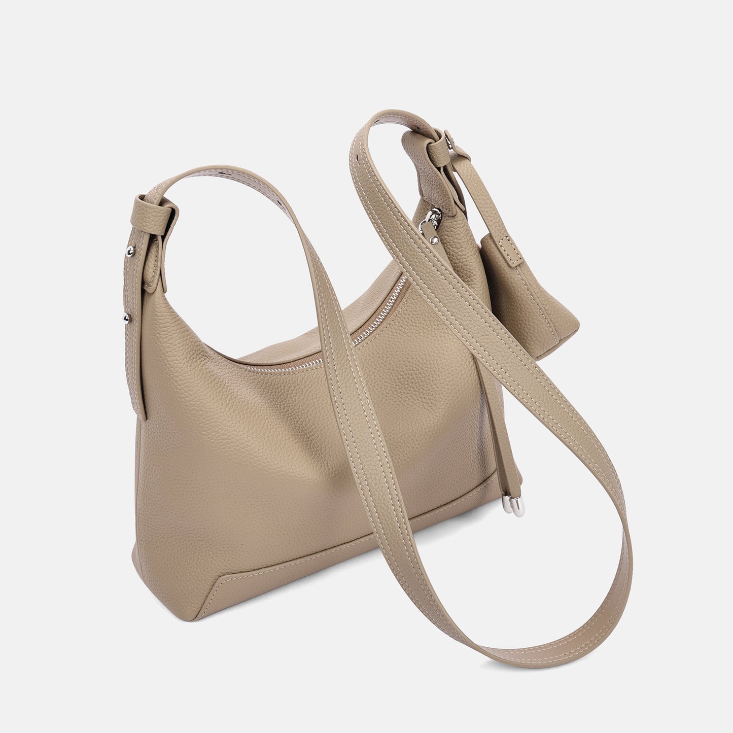 Soft-Structured Hobo Shoulder Bag — Built for Daily Form & Long Use