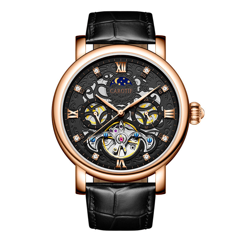 Business Casual Waterproof Leather Watch