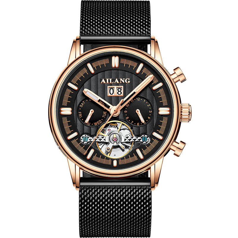 Tourbillon Multi-function Automatic Mechanical Watch