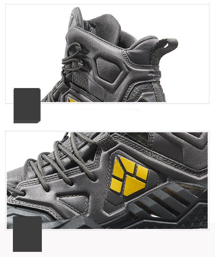 Technical High-Ankle Trail Boot with Reinforced Sole