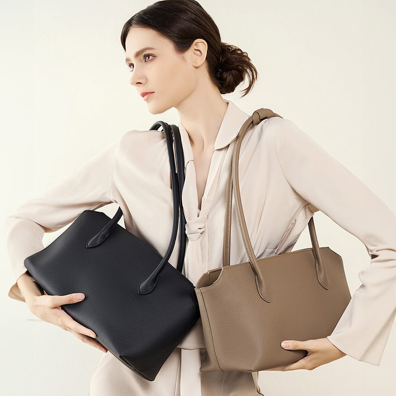 One-shoulder Commuter New High-grade Leather Women's Bag