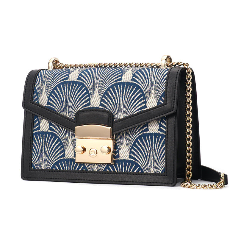 Women's Fashion Artistic Embroidery Leather Message Bag