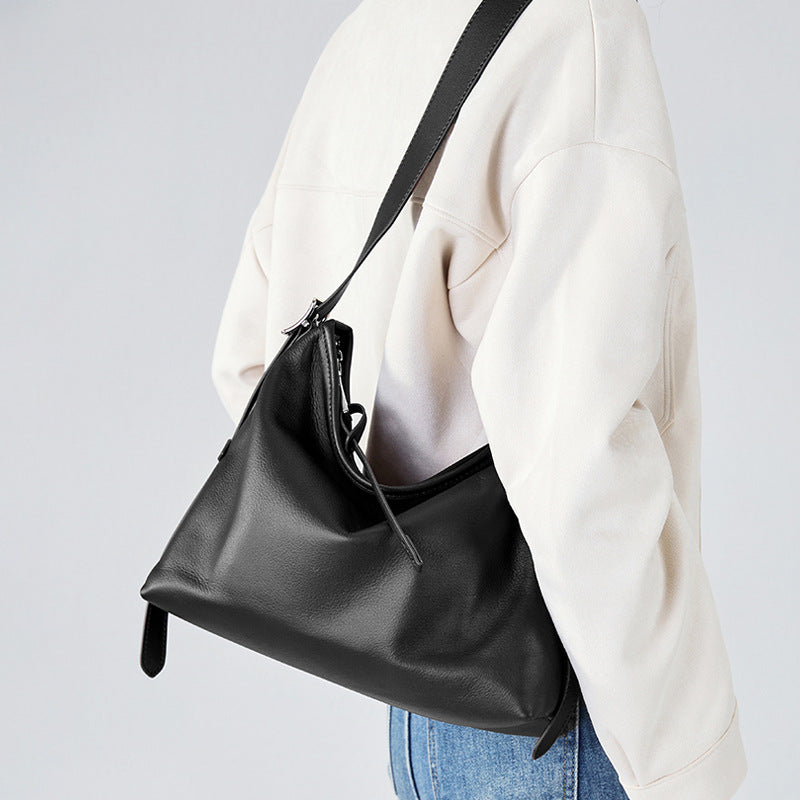 Crossover Square Genuine Leather Daily Bag