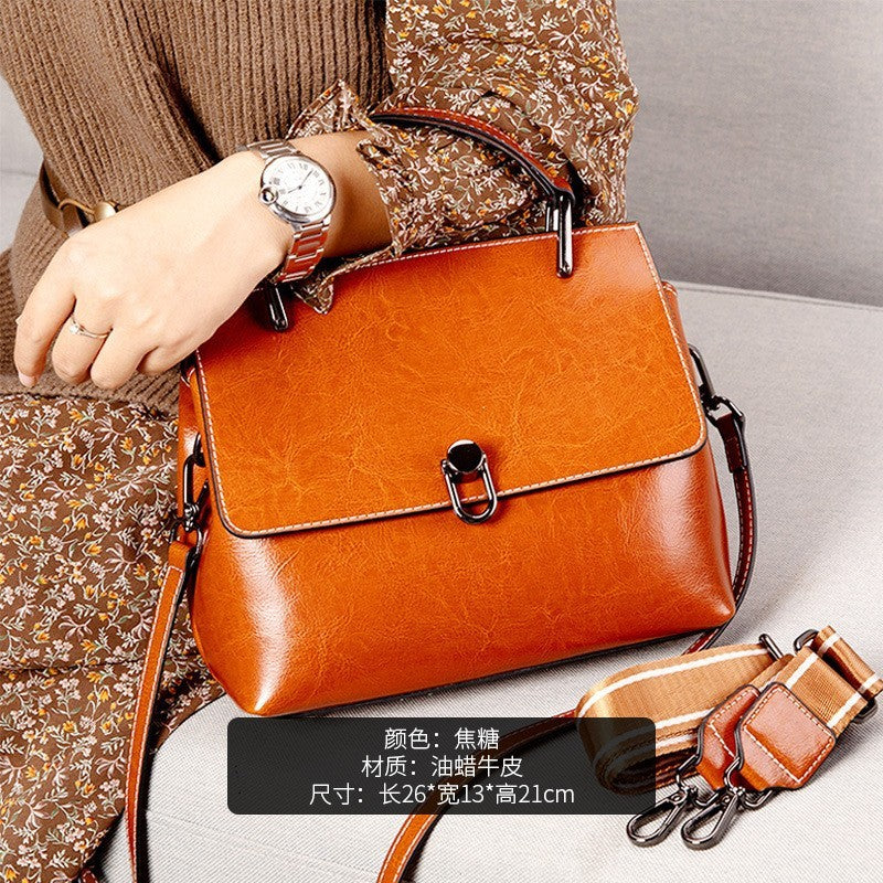 New Cowhide High-end And Fashionable Handbag For Women