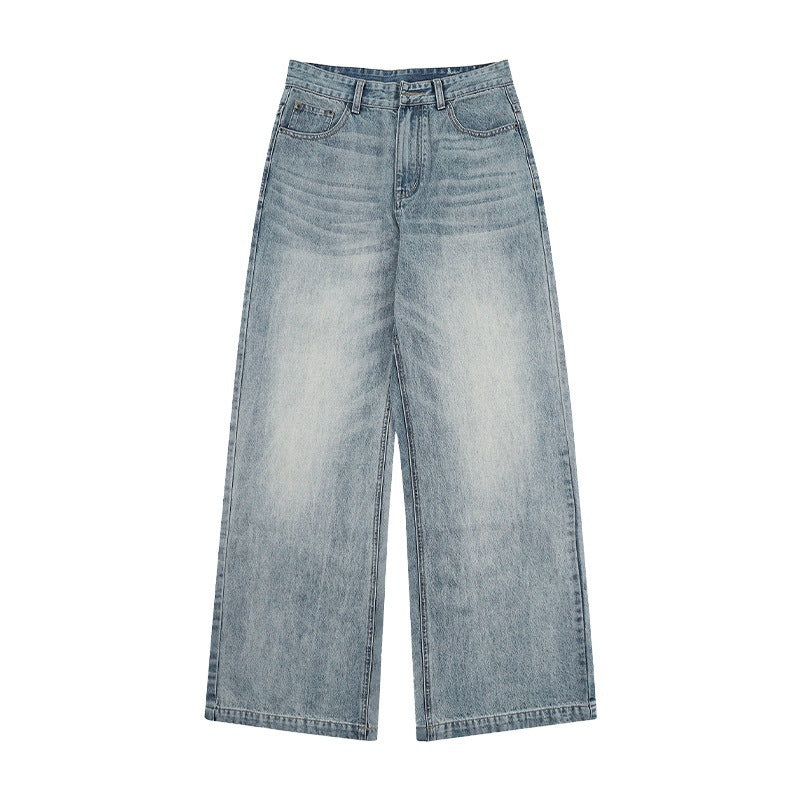 New Light Blue Washed Jeans For Men
