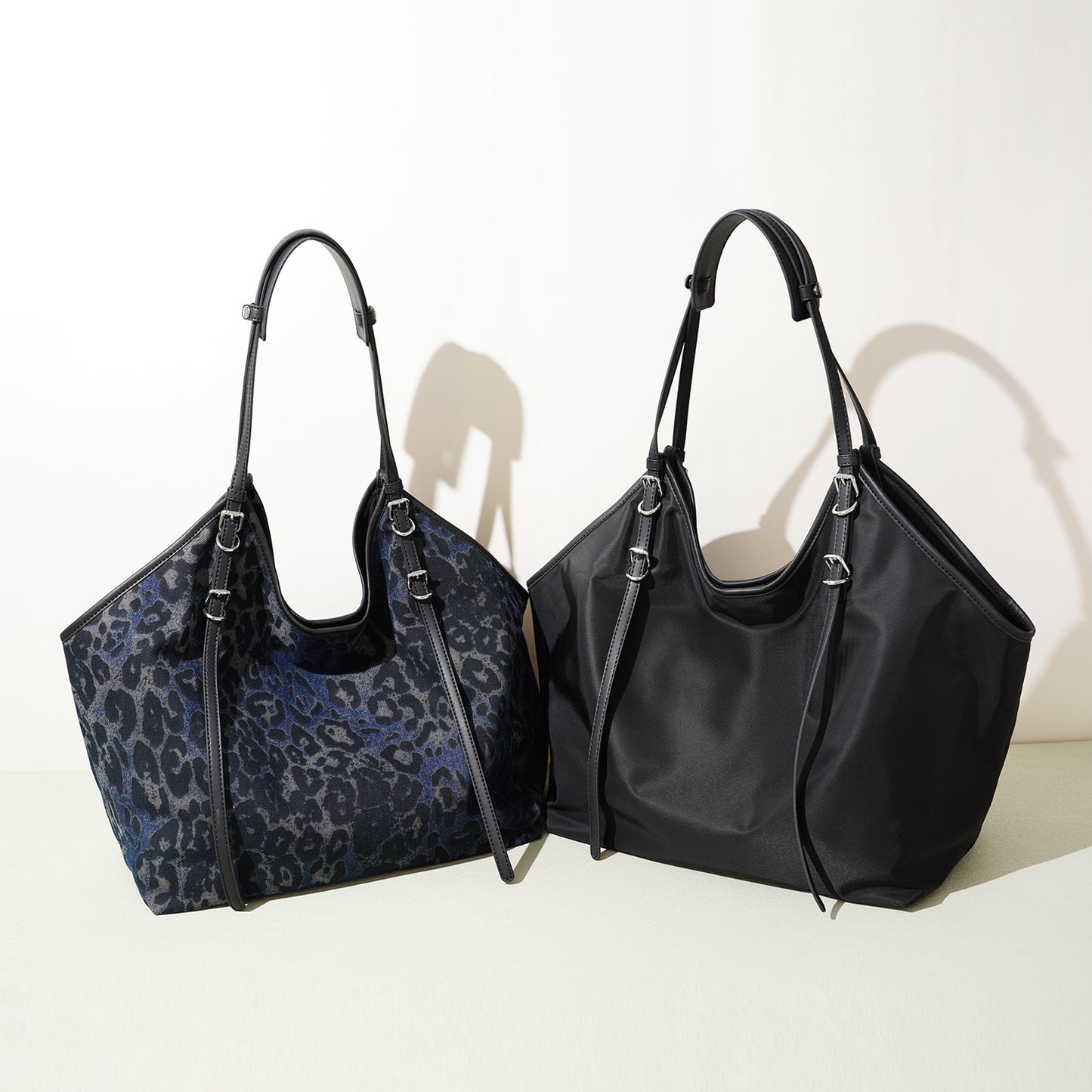 Denim  with First-Layer Cowhide Leather Reinforcement