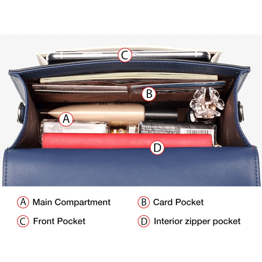 Structured  Shoulder Bag in First-Layer Cowhide