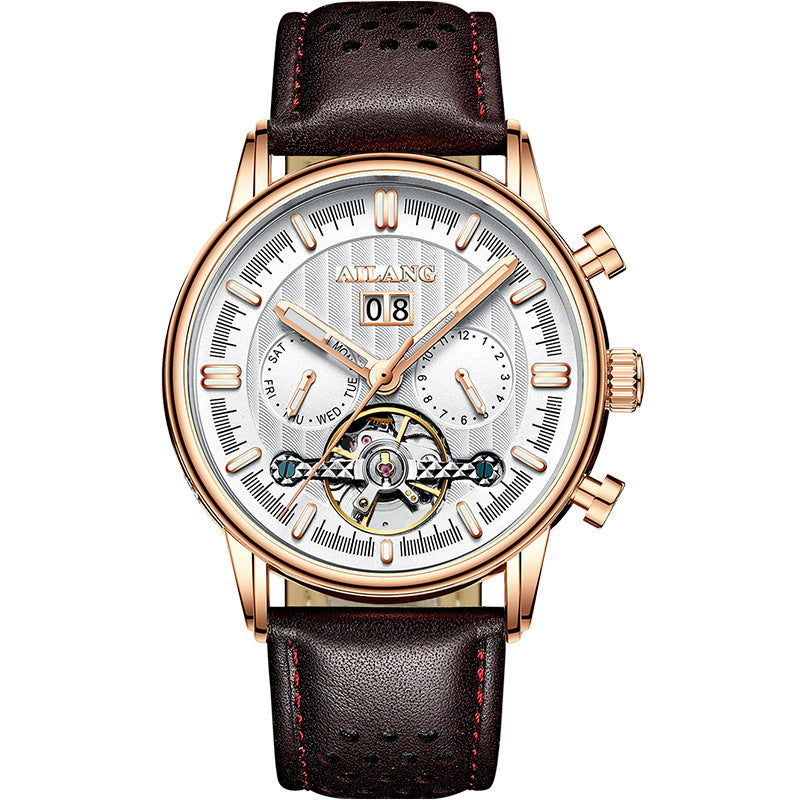 Tourbillon Multi-function Automatic Mechanical Watch