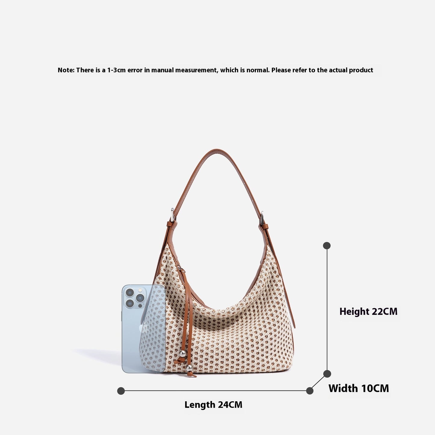 Urban Square First Layer Leather Bag