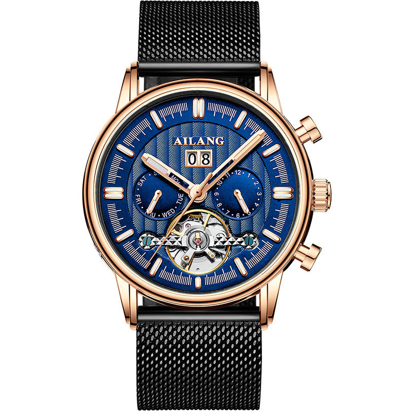 Tourbillon Multi-function Automatic Mechanical Watch